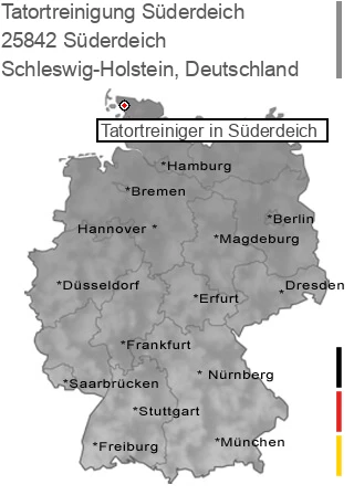 Tatortreinigung Süderdeich, 25842 Süderdeich
