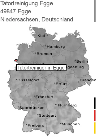 Tatortreinigung Egge, 49847 Egge