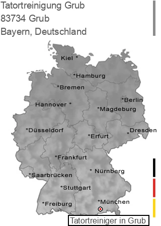 Tatortreinigung Grub, 83734 Grub