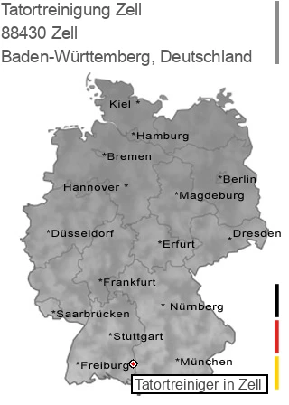 Tatortreinigung 88430 Zell, Baden-Württemberg Tatortreinigung Zell, 88430 Zell