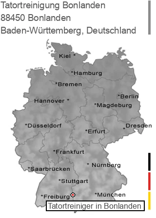 Tatortreinigung Bonlanden, 88450 Bonlanden