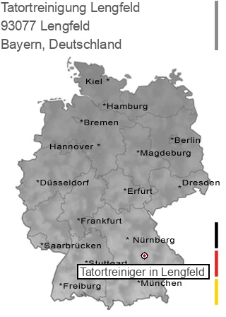 Tatortreinigung Lengfeld, 93077 Lengfeld
