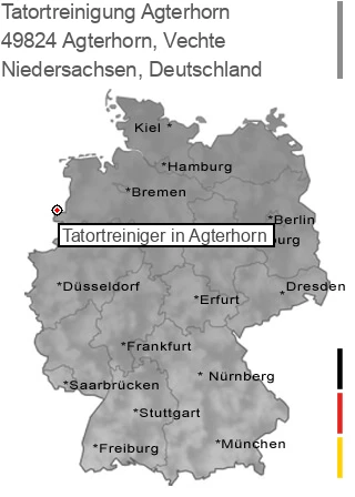 Tatortreinigung Agterhorn, Vechte, 49824 Agterhorn