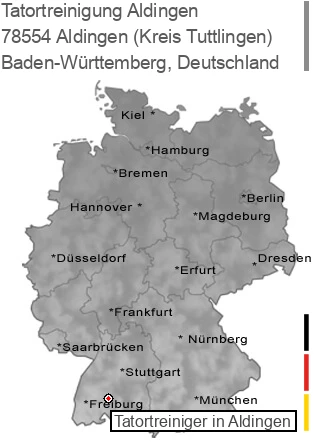 Tatortreinigung Aldingen (Kreis Tuttlingen), 78554 Aldingen
