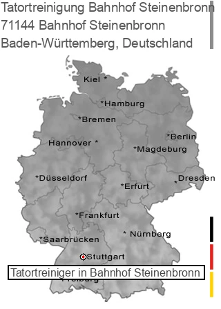 Tatortreinigung Bahnhof Steinenbronn, 71144 Bahnhof Steinenbronn