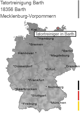 Tatortreinigung Barth, 18356 Barth