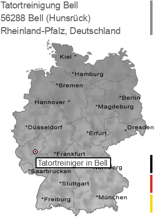 Tatortreinigung Bell (Hunsrück), 56288 Bell
