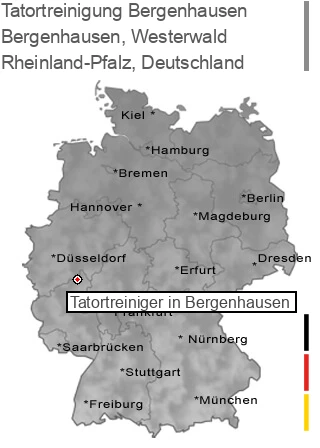 Tatortreinigung Bergenhausen, Westerwald