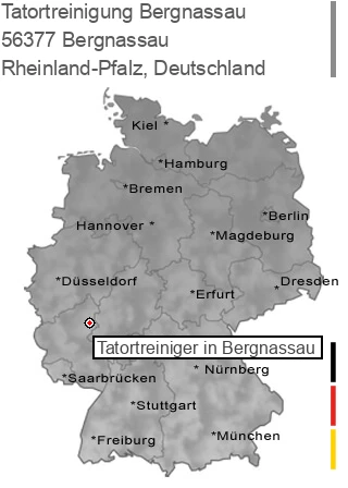 Tatortreinigung Bergnassau, 56377 Bergnassau