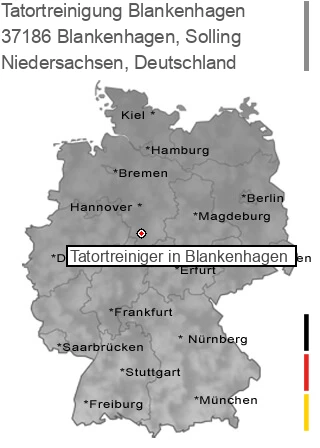 Tatortreinigung Blankenhagen, Solling, 37186 Blankenhagen