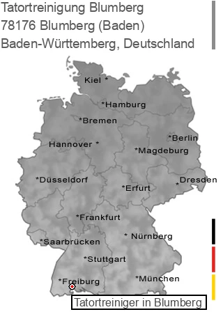 Tatortreinigung Blumberg (Baden), 78176 Blumberg