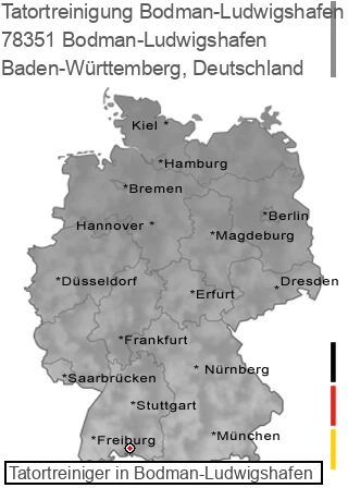 Tatortreinigung Bodman-Ludwigshafen, 78351 Bodman-Ludwigshafen