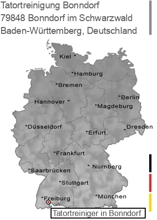 Tatortreinigung Bonndorf im Schwarzwald, 79848 Bonndorf