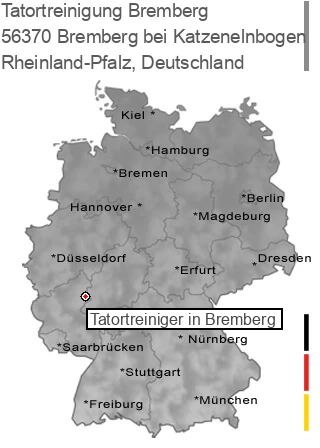 Tatortreinigung Bremberg bei Katzenelnbogen, 56370 Bremberg