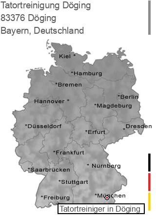 Tatortreinigung Döging, 83376 Döging