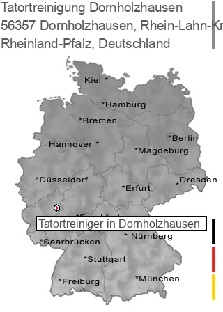 Tatortreinigung Dornholzhausen, Rhein-Lahn-Kreis, 56357 Dornholzhausen