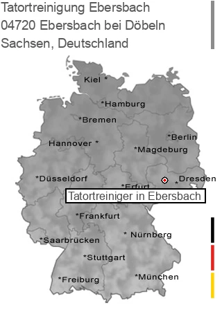 Tatortreinigung Ebersbach bei Döbeln, 04720 Ebersbach