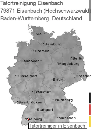 Tatortreinigung Eisenbach (Hochschwarzwald), 79871 Eisenbach