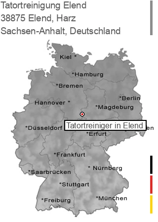Tatortreinigung Elend, Harz, 38875 Elend