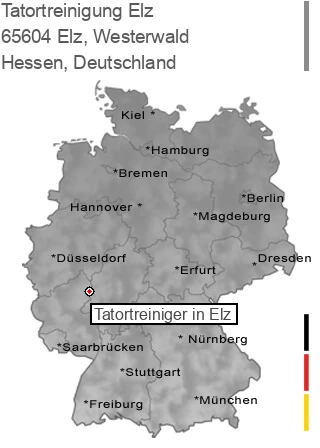 Tatortreinigung Elz, Westerwald, 65604 Elz