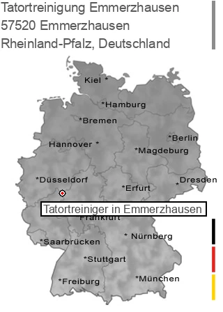 Tatortreinigung Emmerzhausen, 57520 Emmerzhausen