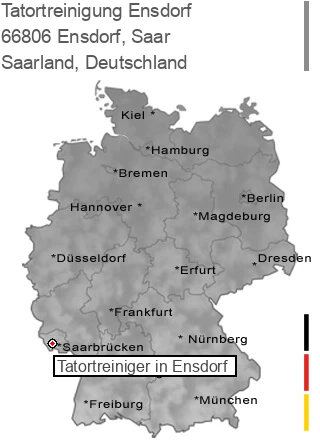 Tatortreinigung Ensdorf, Saar, 66806 Ensdorf