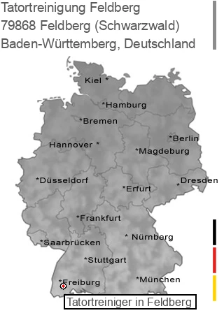 Tatortreinigung Feldberg (Schwarzwald), 79868 Feldberg