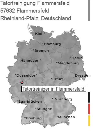 Tatortreinigung Flammersfeld, 57632 Flammersfeld