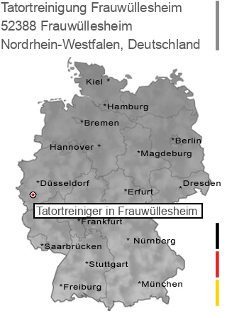 Tatortreinigung Frauwüllesheim, 52388 Frauwüllesheim
