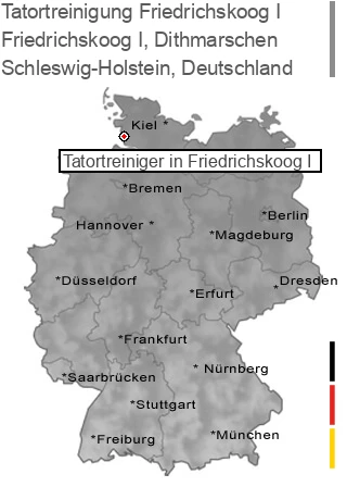 Tatortreinigung Friedrichskoog I, Dithmarschen