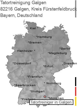 Tatortreinigung Galgen, Kreis Fürstenfeldbruck, 82216 Galgen