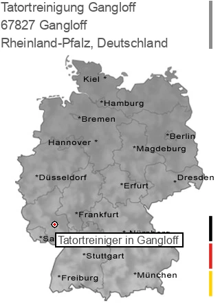 Tatortreinigung Gangloff, 67827 Gangloff