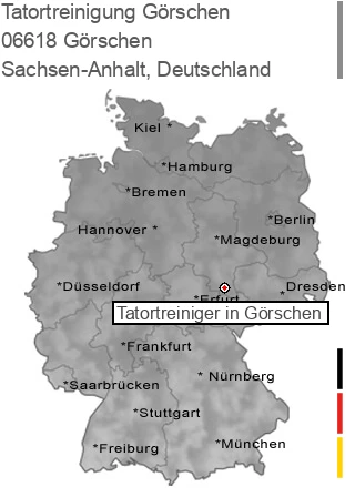 Tatortreinigung Görschen, 06618 Görschen