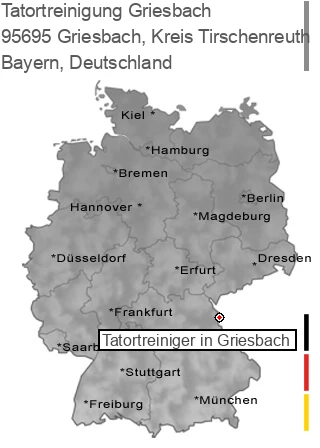 Tatortreinigung Griesbach, Kreis Tirschenreuth, 95695 Griesbach