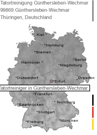 Tatortreinigung 99869 Günthersleben-Wechmar, Thüringen Tatortreinigung Günthersleben-Wechmar, 99869 Günthersleben-Wechmar