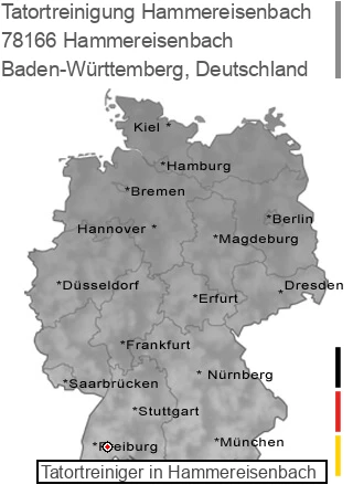 Tatortreinigung Hammereisenbach, 78166 Hammereisenbach