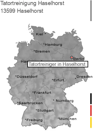 Tatortreinigung Haselhorst, 13599 Haselhorst