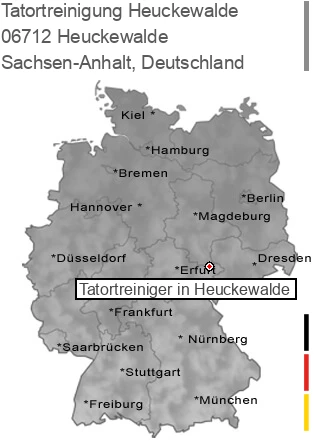Tatortreinigung Heuckewalde, 06712 Heuckewalde