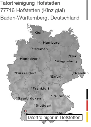 Tatortreinigung Hofstetten (Kinzigtal), 77716 Hofstetten