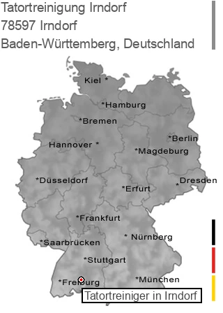 Tatortreinigung Irndorf, 78597 Irndorf