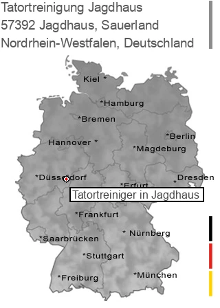 Tatortreinigung Jagdhaus, Sauerland, 57392 Jagdhaus