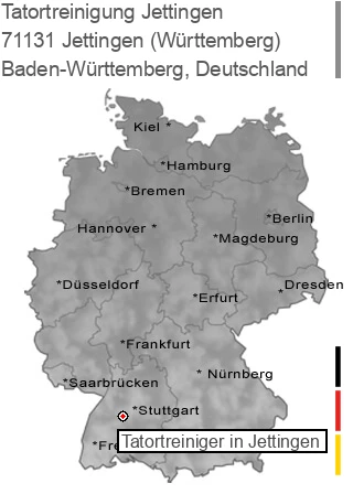 Tatortreinigung Jettingen (Württemberg), 71131 Jettingen