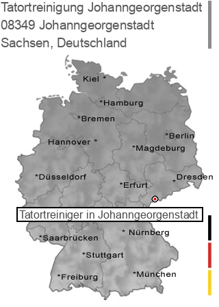 Tatortreinigung Johanngeorgenstadt, 08349 Johanngeorgenstadt