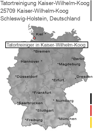 Tatortreinigung Kaiser-Wilhelm-Koog, 25709 Kaiser-Wilhelm-Koog