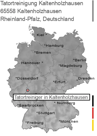 Tatortreinigung Kaltenholzhausen, 65558 Kaltenholzhausen