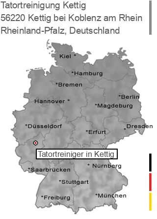 Tatortreinigung 56220 Kettig, Rheinland-Pfalz Tatortreinigung Kettig bei Koblenz am Rhein, 56220 Kettig