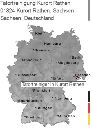 Tatortreinigung Kurort Rathen, Sachsen, 01824 Kurort Rathen