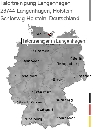 Tatortreinigung Langenhagen, Holstein, 23744 Langenhagen