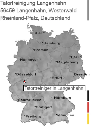Tatortreinigung Langenhahn, Westerwald, 56459 Langenhahn