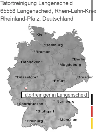 Tatortreinigung Langenscheid, Rhein-Lahn-Kreis, 65558 Langenscheid